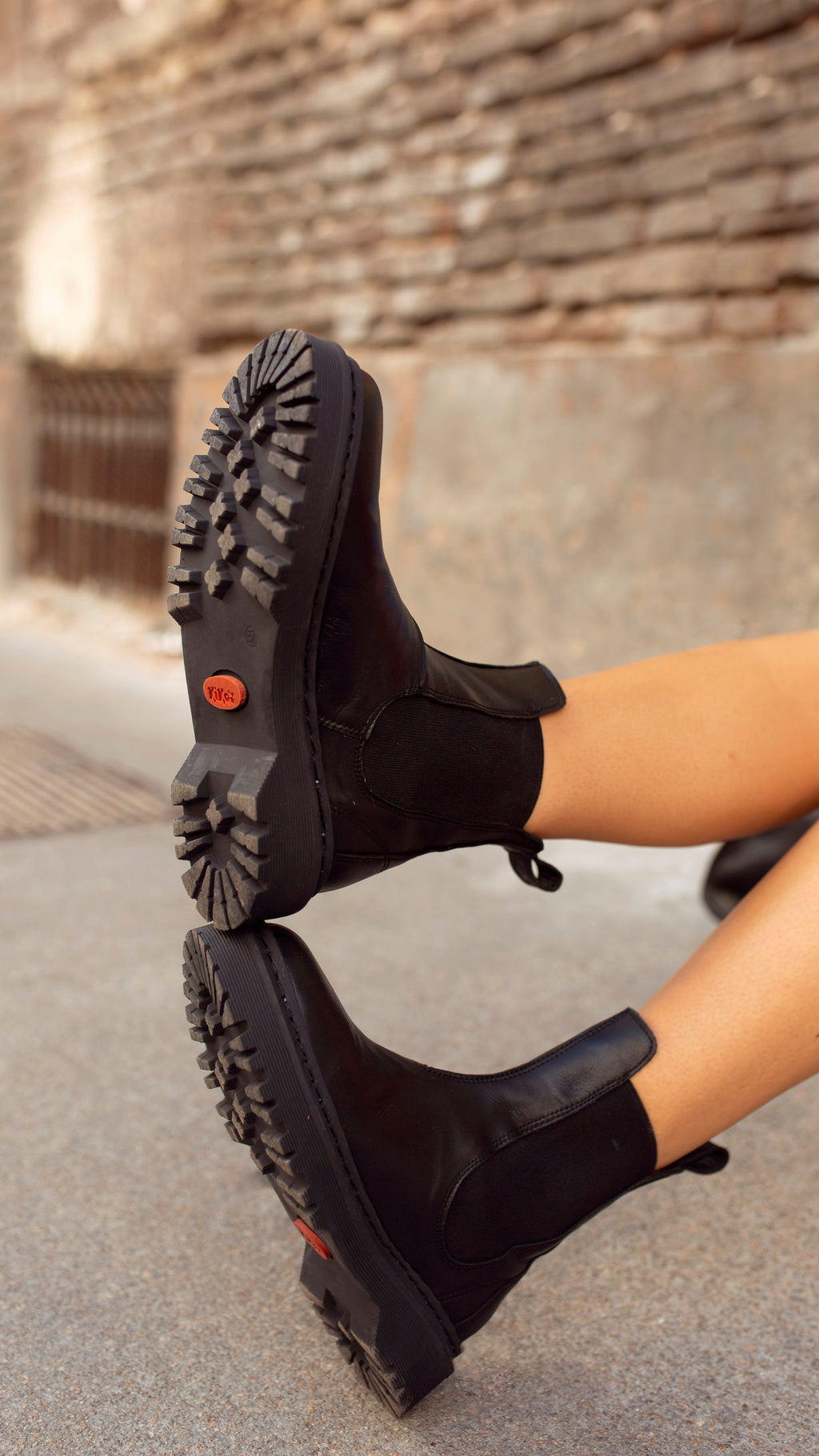Bota Baker Kiko's Shoes Negro