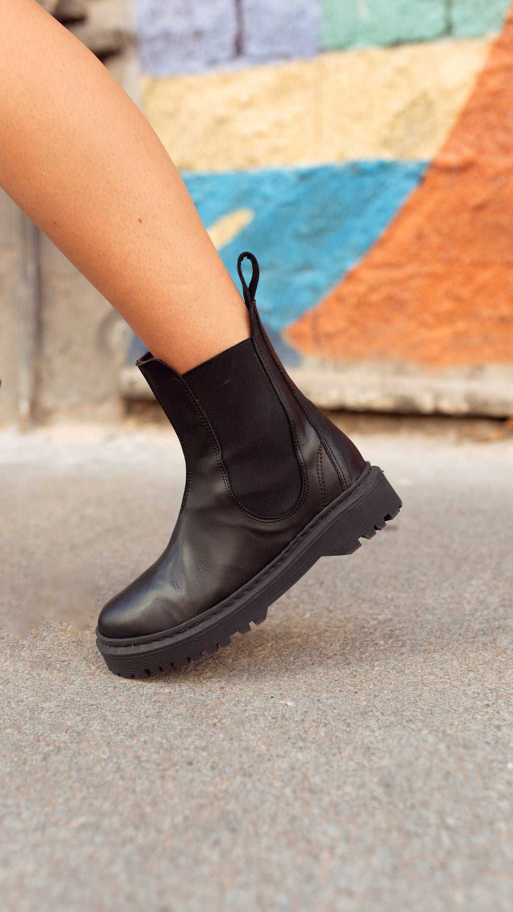 Bota Baker Kiko's Shoes Negro
