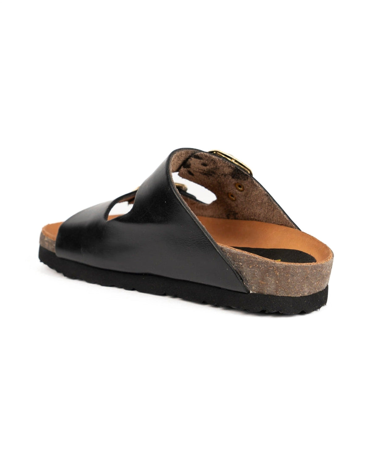 Sandalia Clover dos hebillas Negro