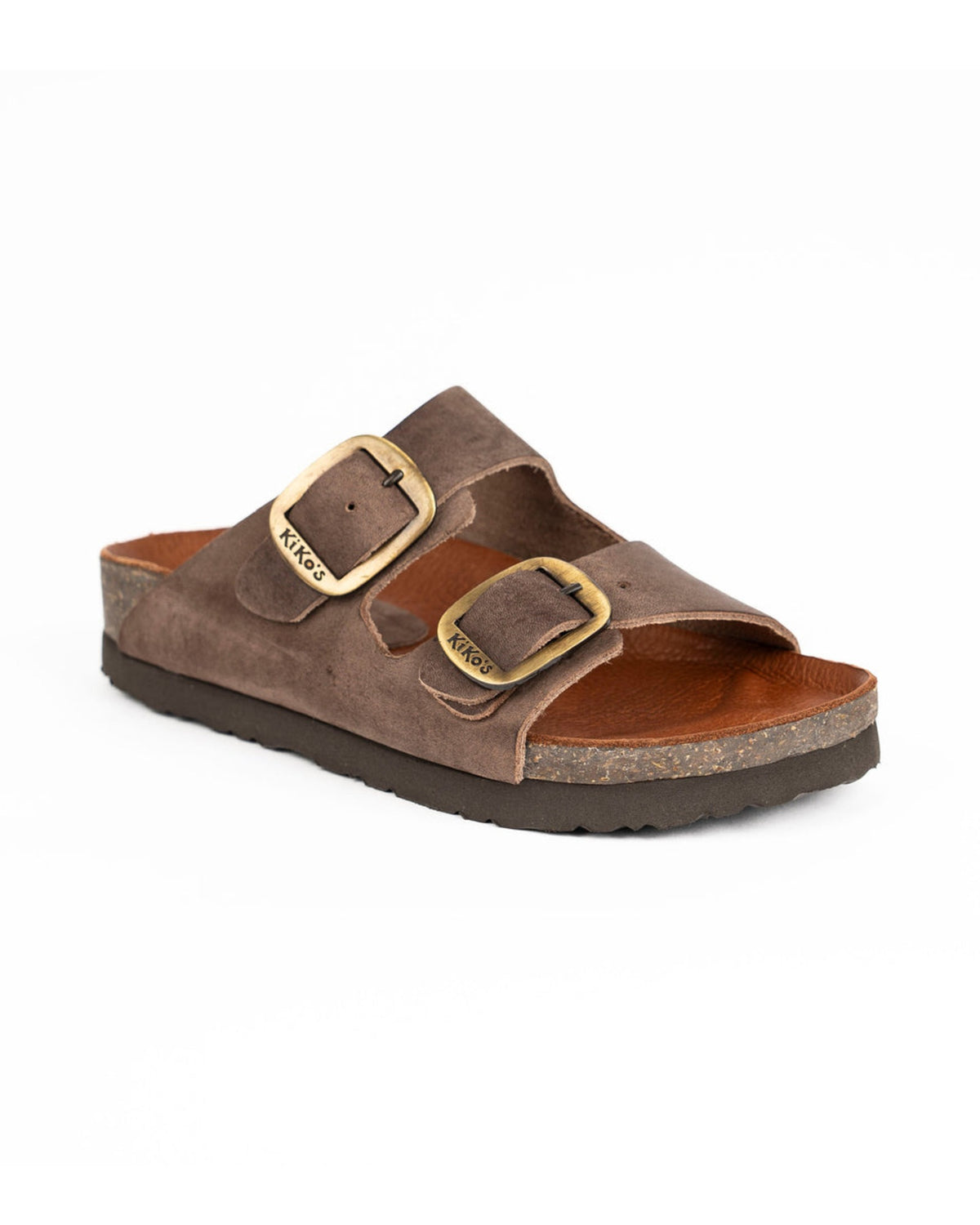 Sandalia Clover dos hebillas Chocolate