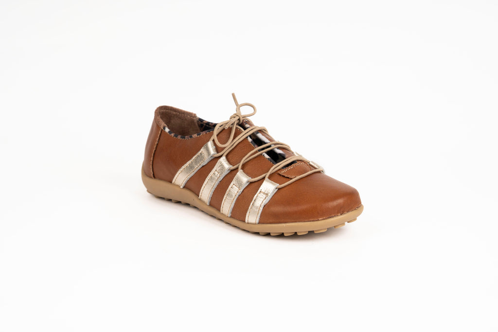 Chatita Tati Vanzetti Terracota y Oro