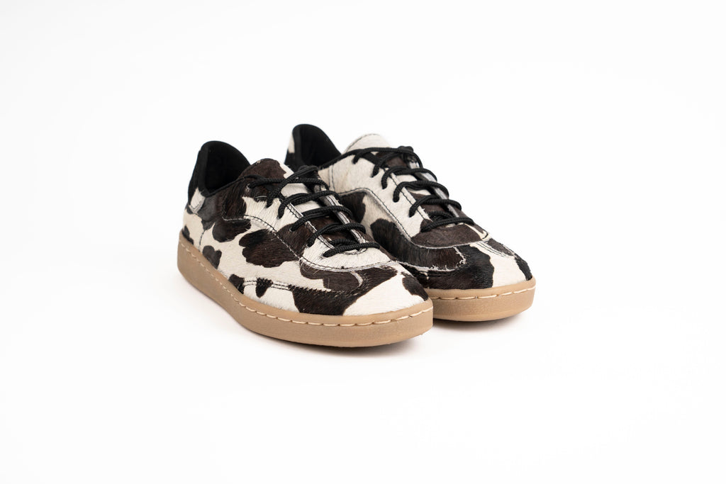 Sneaker Viena Vaca Kiko's Shoes Vaca Negro