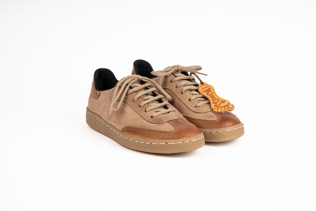 Sneaker Viena Kiko's Shoes Taupe y Terracota