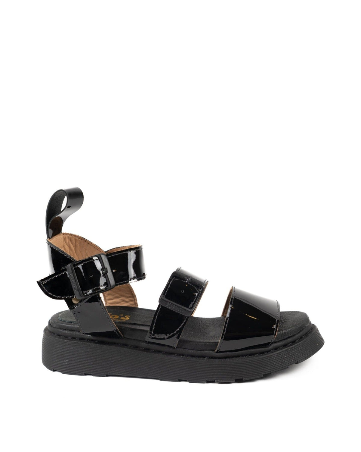 Sandalia Dianna Negro Charol - vista 1