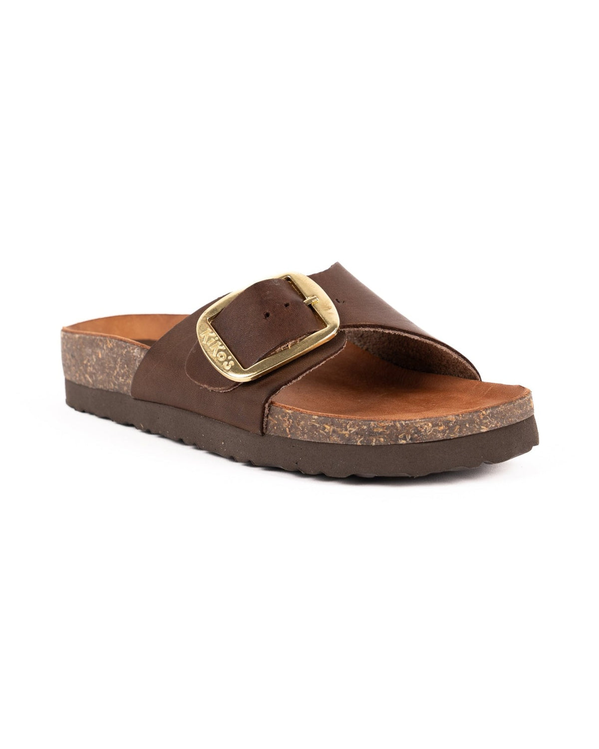 Sandalia Clover una hebilla Chocolate