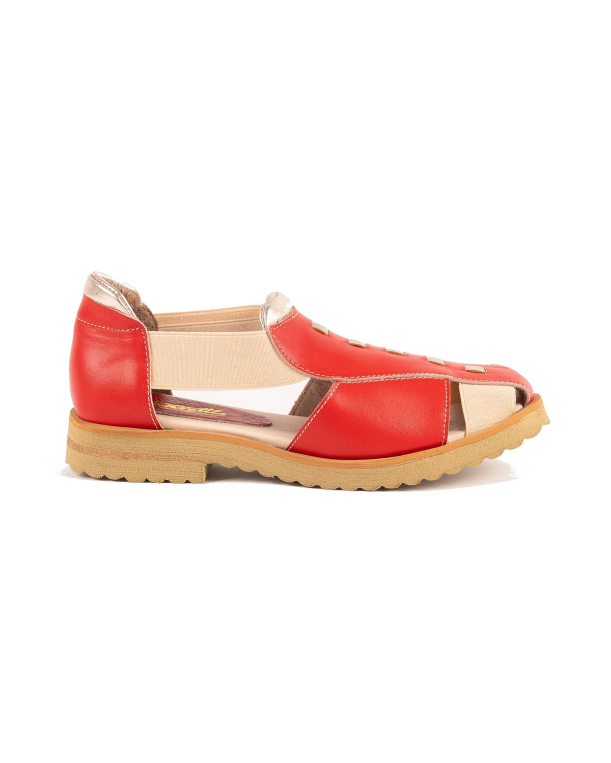 Sandalia Laura Rojo