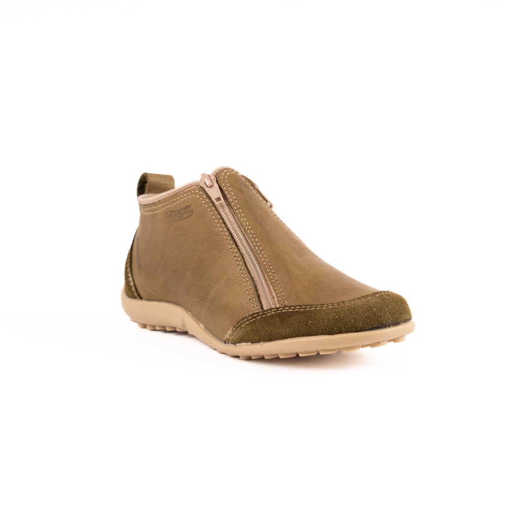 Bota Zipper Dos Cierres Vanzetti Verde