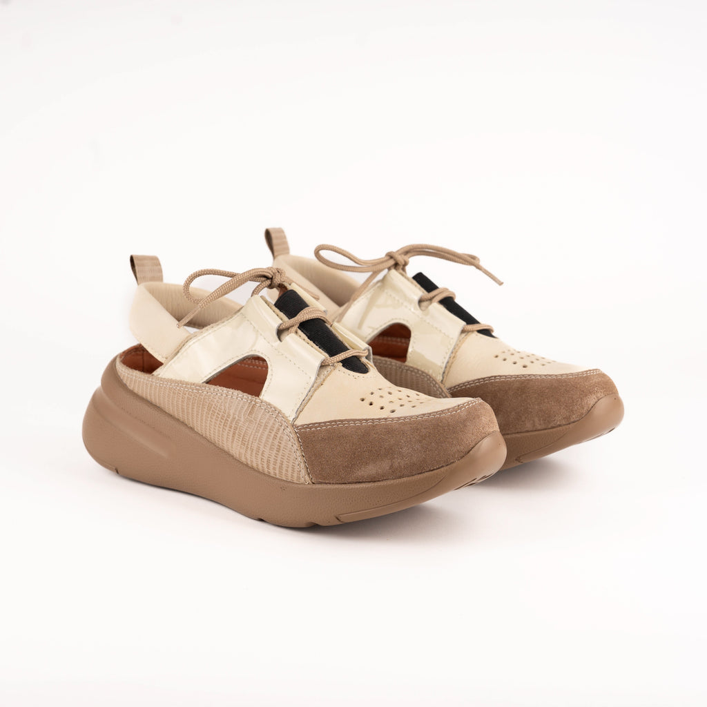 Millie Natural y Suela Beige