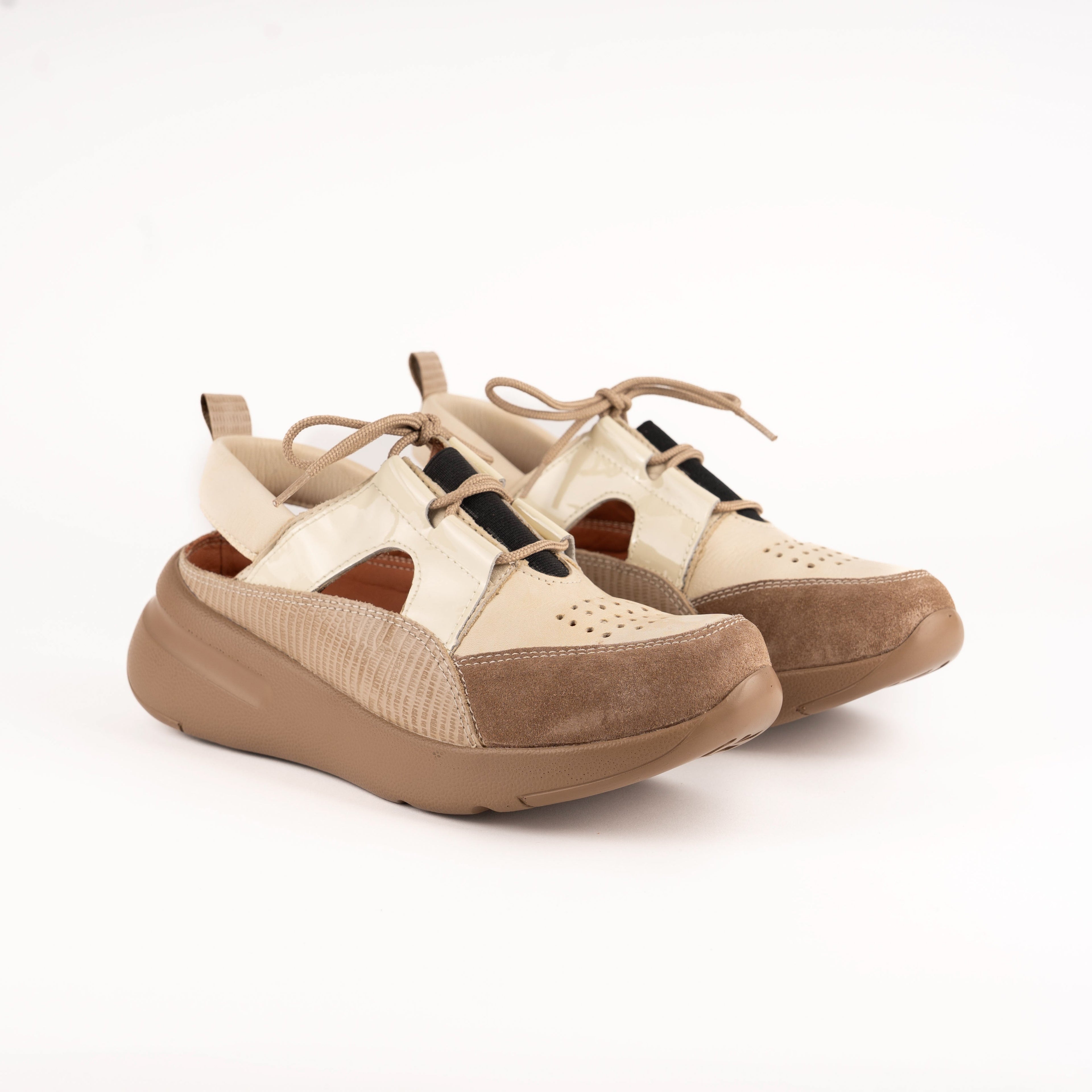 Millie Natural y Suela Beige
