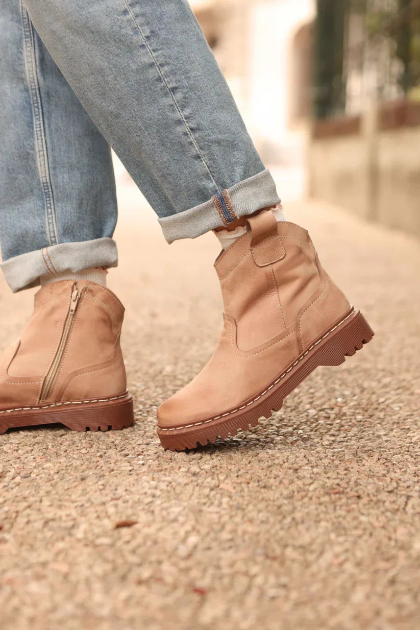 Bota Oasis Kiko's Shoes Taupe