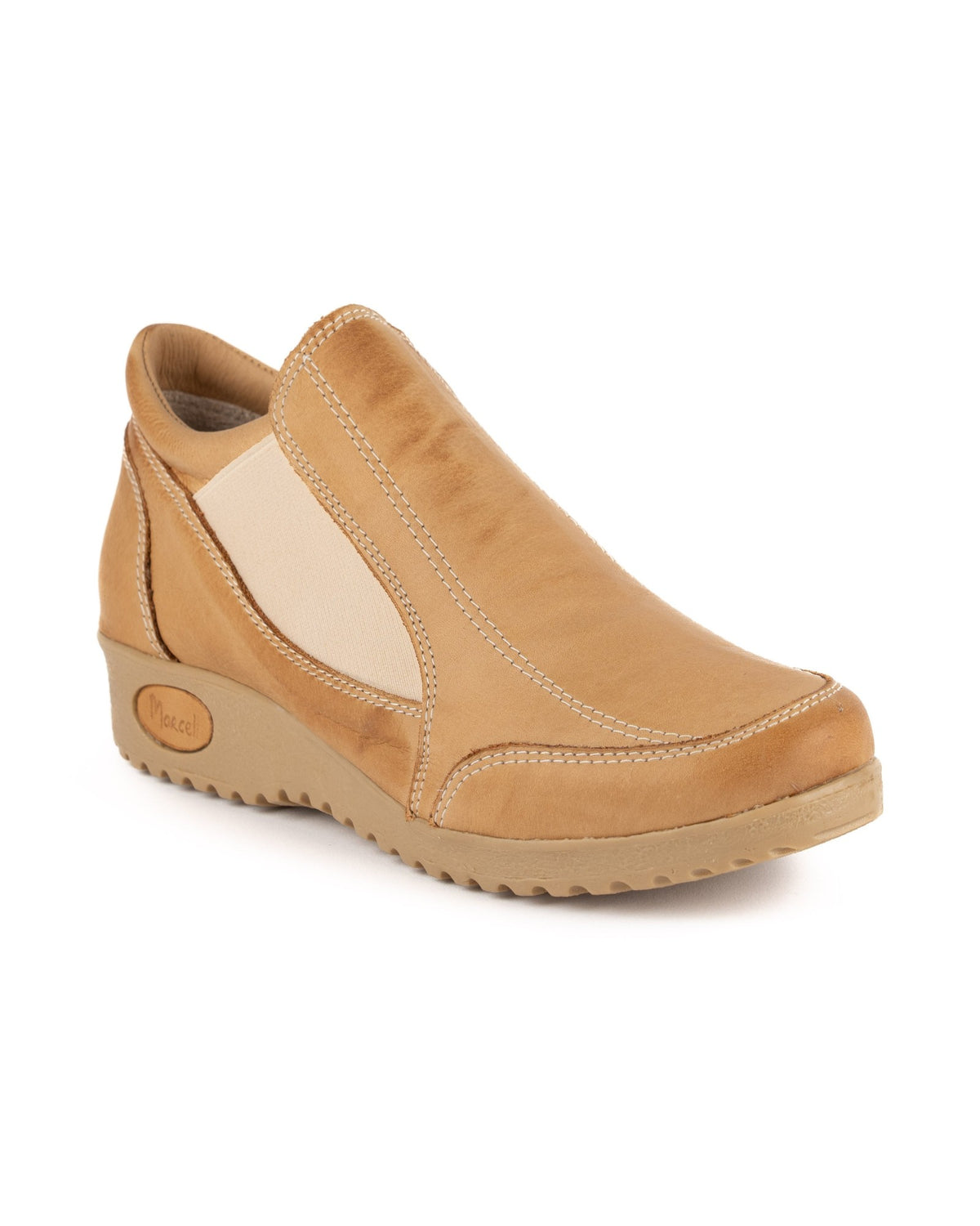 Zapato Bajo Con Elástico Natural